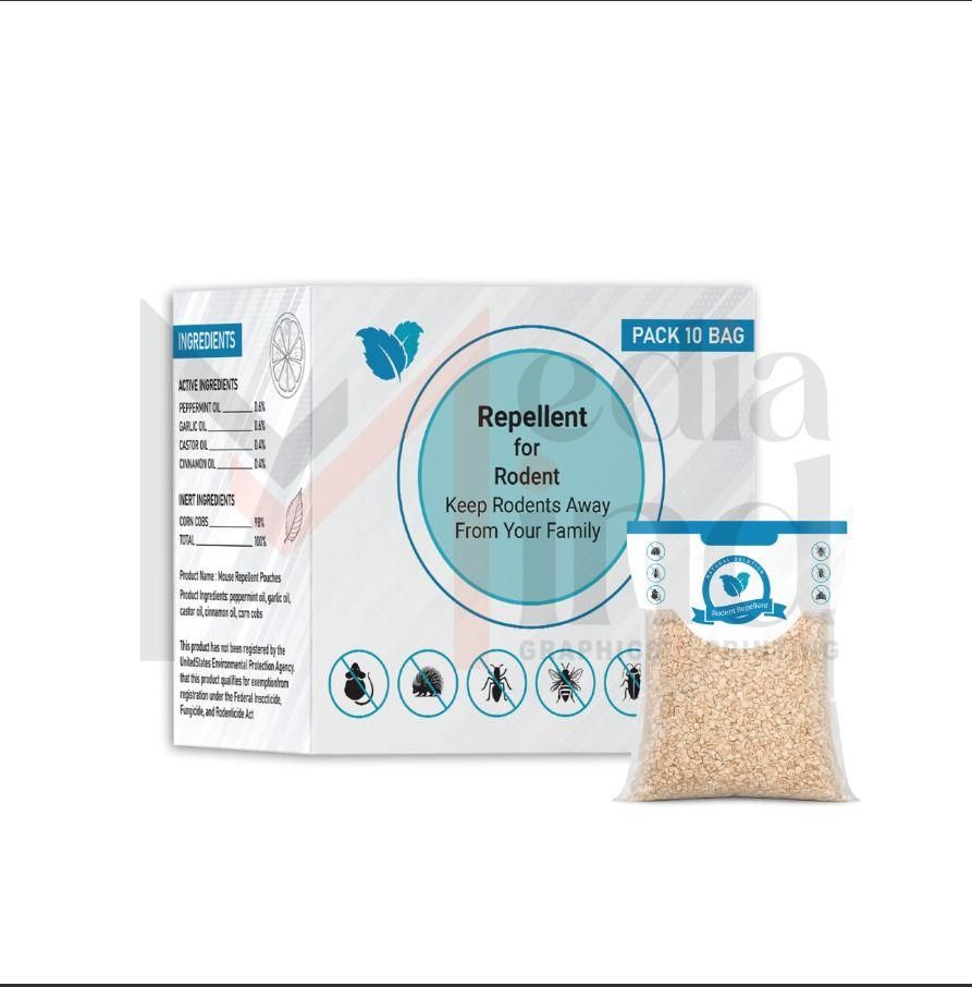 Mouse Repellent Pouches with Peppermint Oil (Pack of 1)